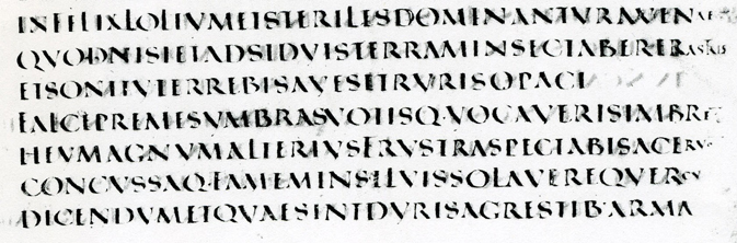 Image of Roman alphabet